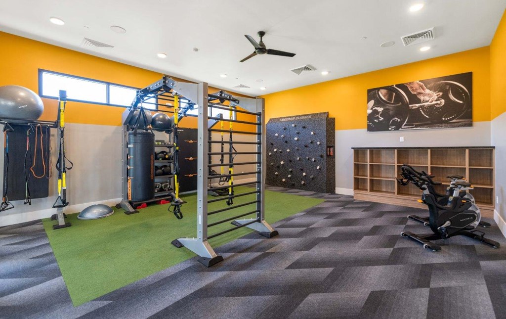 Two Level Fitness Center at Zaterra Luxury Apartments, Chandler, AZ