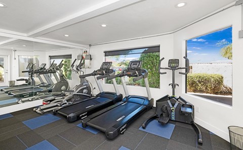 Fitness Area at Miramonte Apartments, Scottsdale