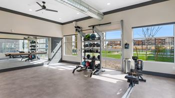 a home gym with a view at Glen 91, Glendale, AZ, 85305
