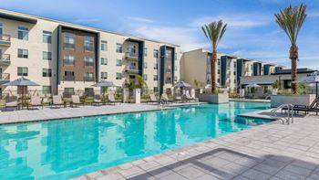 our apartments showcase an unique swimming pool  at Glen 91, Arizona, 85305