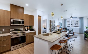 Gourmet Kitchen With Island at Kalon Luxury Apartments, Phoenix, Arizona - Photo Gallery 23
