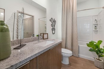 Bathroom With Bathtub at Kalon Luxury Apartments, Phoenix, AZ - Photo Gallery 28