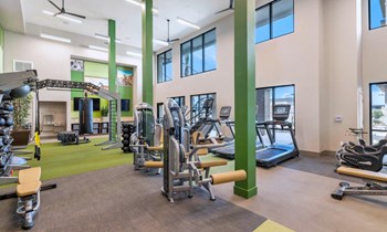 Modern Fitness Center at Kalon Luxury Apartments, Phoenix, 85085 - Photo Gallery 20