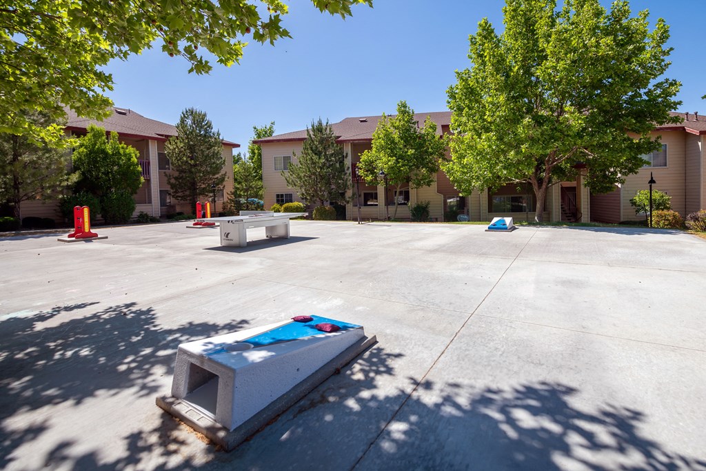 a microwave sitting in the middle of a parking lot