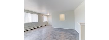 Wood Floor Living Room at Johnson Legacy Apartments, Milwaukee, 53223