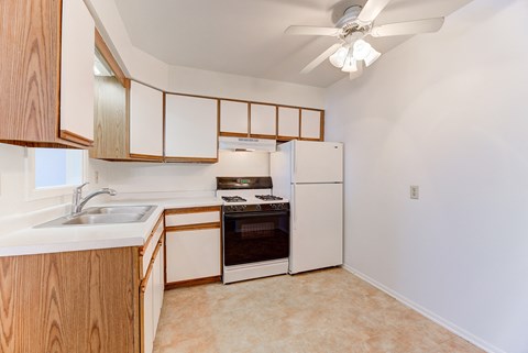 Modern Kitchen at Johnson Legacy Apartments, Wisconsin