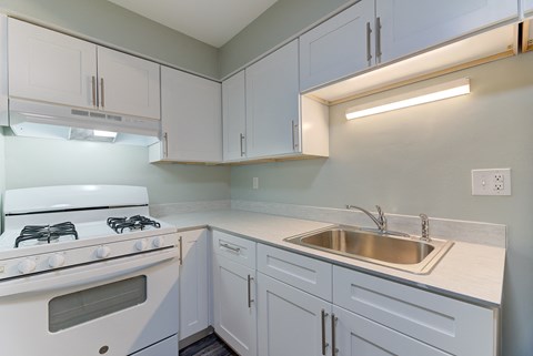 Kitchens With Ample Storage at Johnson Legacy Apartments, Wisconsin, 53223
