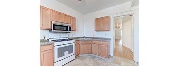 Remodeled Kitchen at Johnson Legacy Apartments, Milwaukee