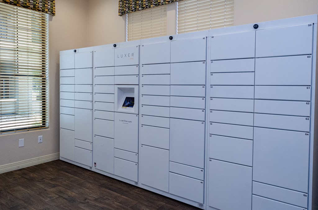 Secure Package Lockers at Apartments in Mesa, AZ