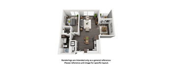 a1 floor plan the residences at towne apartments