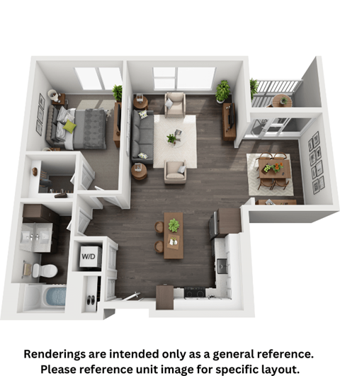 a1 floor plan the residences at towne apartments