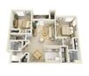 Alisal Floor Plan at Eagle Ranch Apartments Spacious apartments for rent in Albuquerque