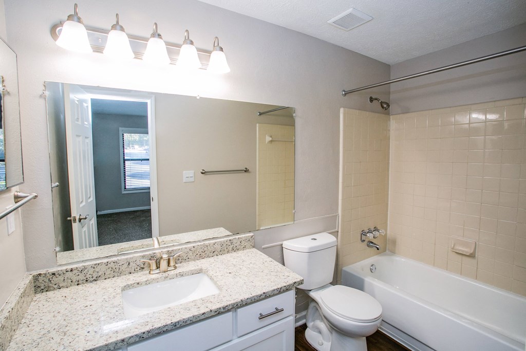Model Bathroom at Top Rated Apartments in Norcross GA