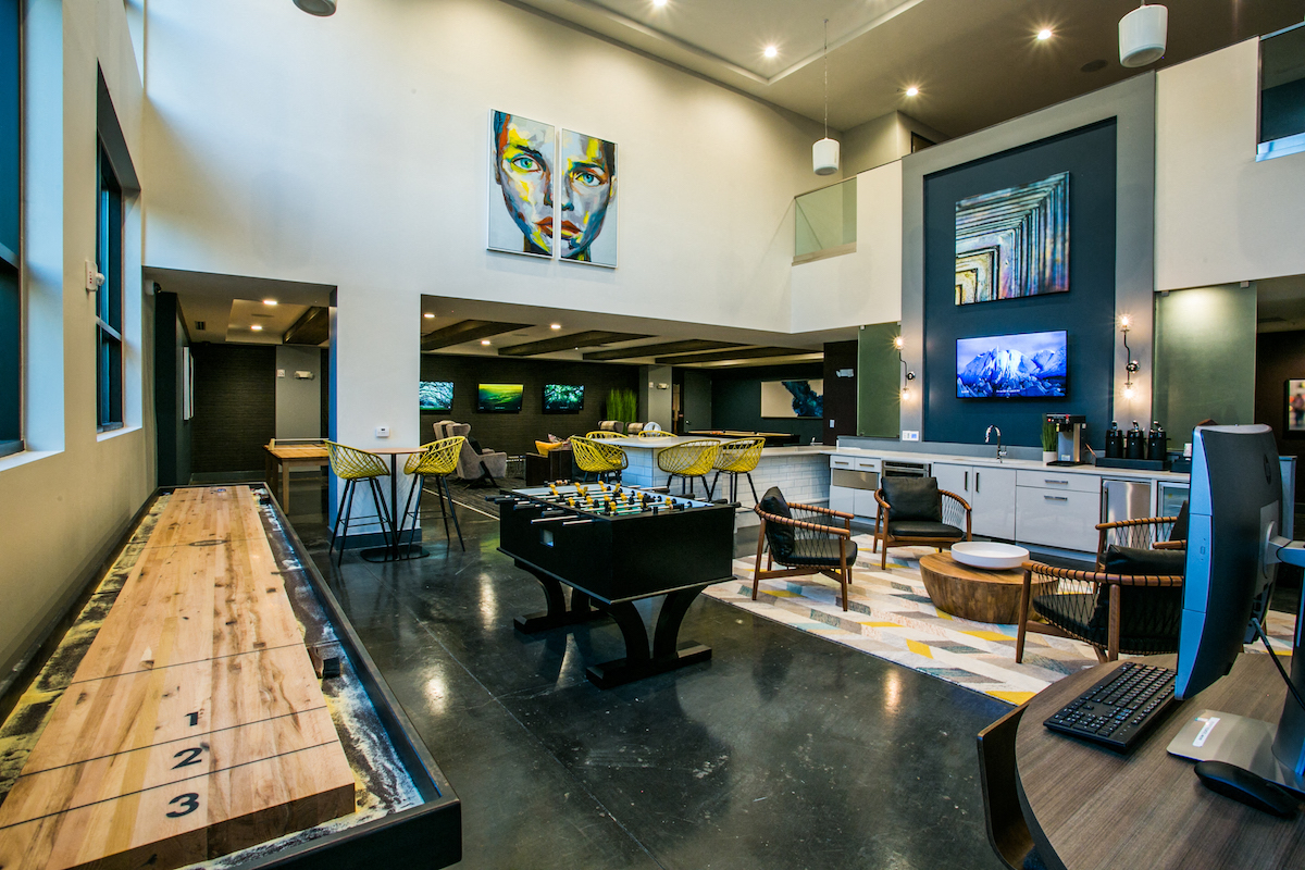 Game Room at Atlanta Apartments Near Cumberland Mall