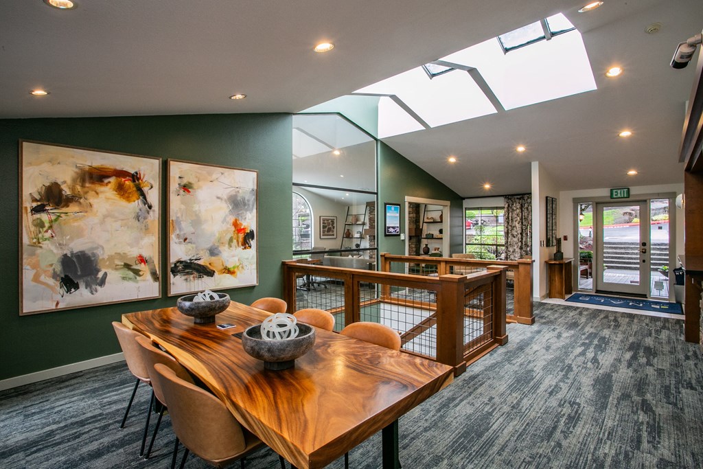 Leasing Office at Talbot Hill Renton Washington Apartments. Woodcliffe Apartment Homes