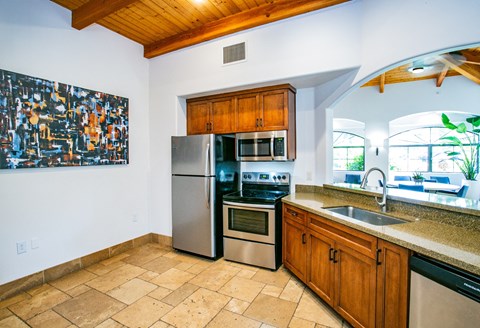 Community Kitchen at Apartments 85257