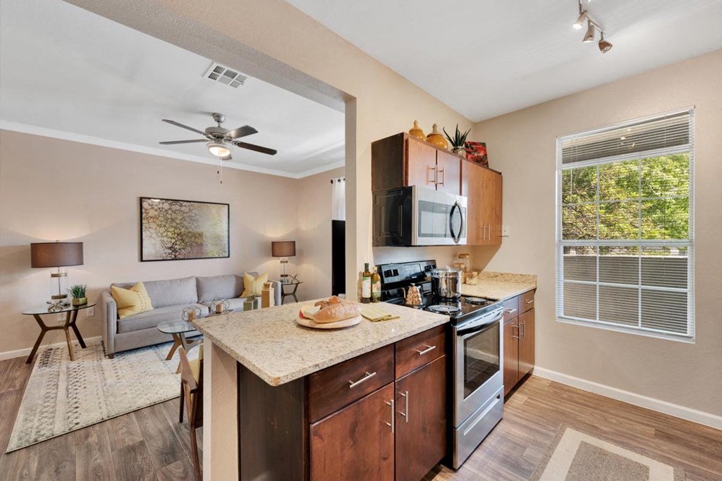 Stainless Steel Appliances in Spacious Kitchen Eagle Ranch