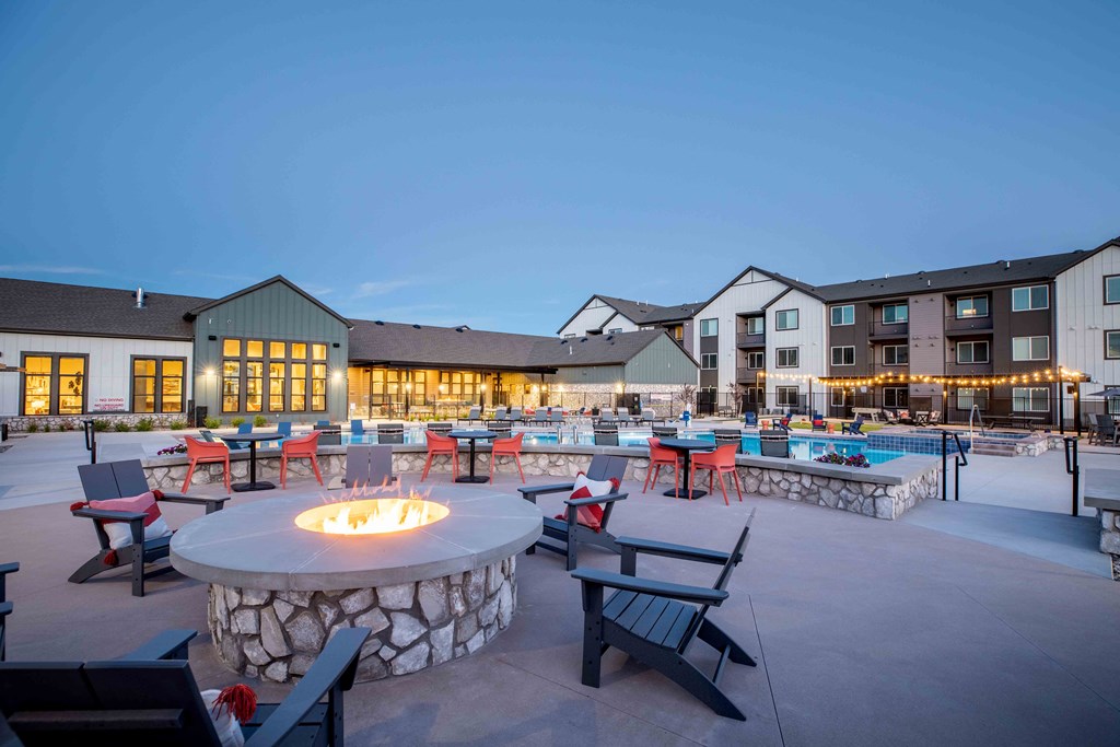 Cozy Fire Pit at Colorado Springs Rental