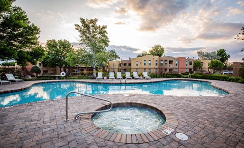 Cozy Hot Tub Spa at Rancho Carrera Apartments for Rent