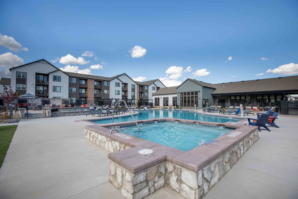 Hot Tub Spa at Colorado Springs Apts