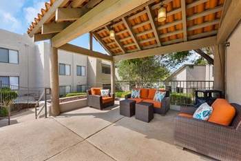 Relaxing Pool Sundeck at Best Apartments in Albuquerque New Mexico - Photo Gallery 4