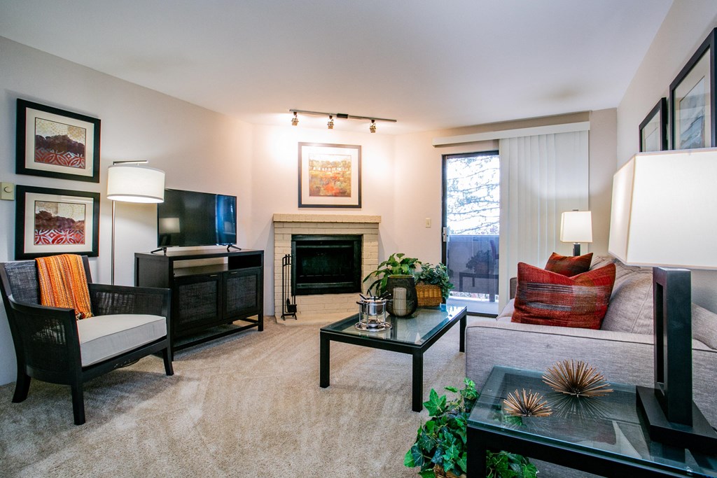 Wood-Burning Fireplace at Renton WA Apartments