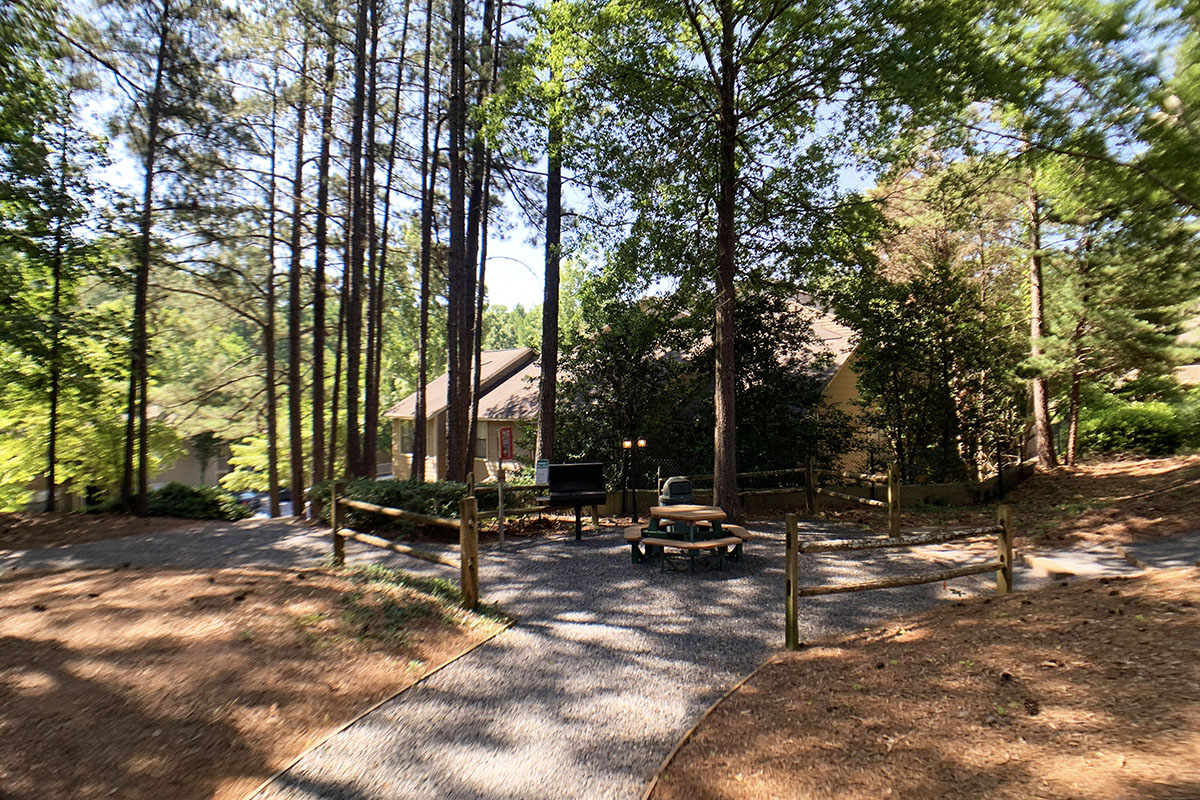 BBQ/ Picnic Area at Apartments on Peachtree Corners Circle