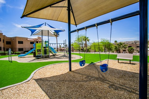 Children's Playground at Laughlin Apartments for Rent