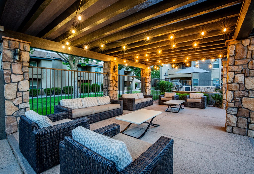 Pool Cabanas at Apartment Homes in Albuquerque New Mexico