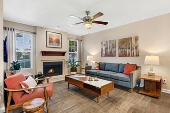 Faux Wood Flooring in 1, 2, and 3 Bedroom Apartments NM