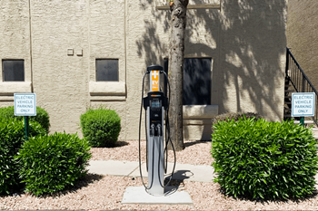 Electric Car Charging Station at Chandler AZ Apartments