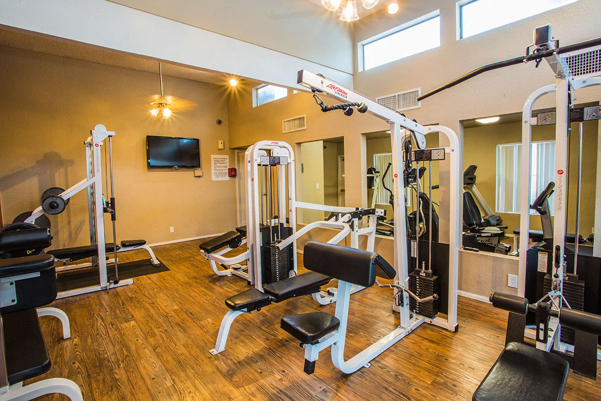 Resident Gym at Laughlin Apartment Rentals 89029