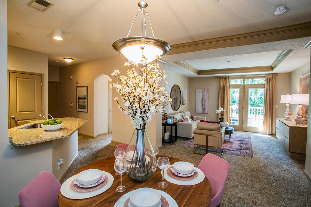 Separate Dining Area in Apartments for Rent Near Sandy Springs, GA