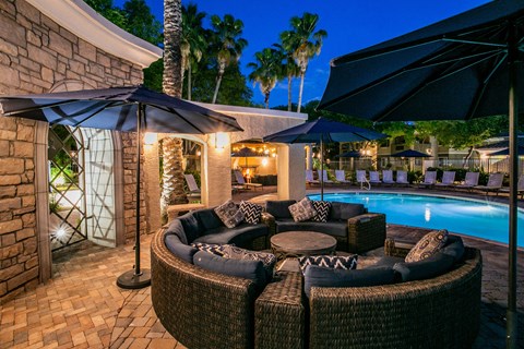 Avondale AZ Apartments with Pool Lounge Area