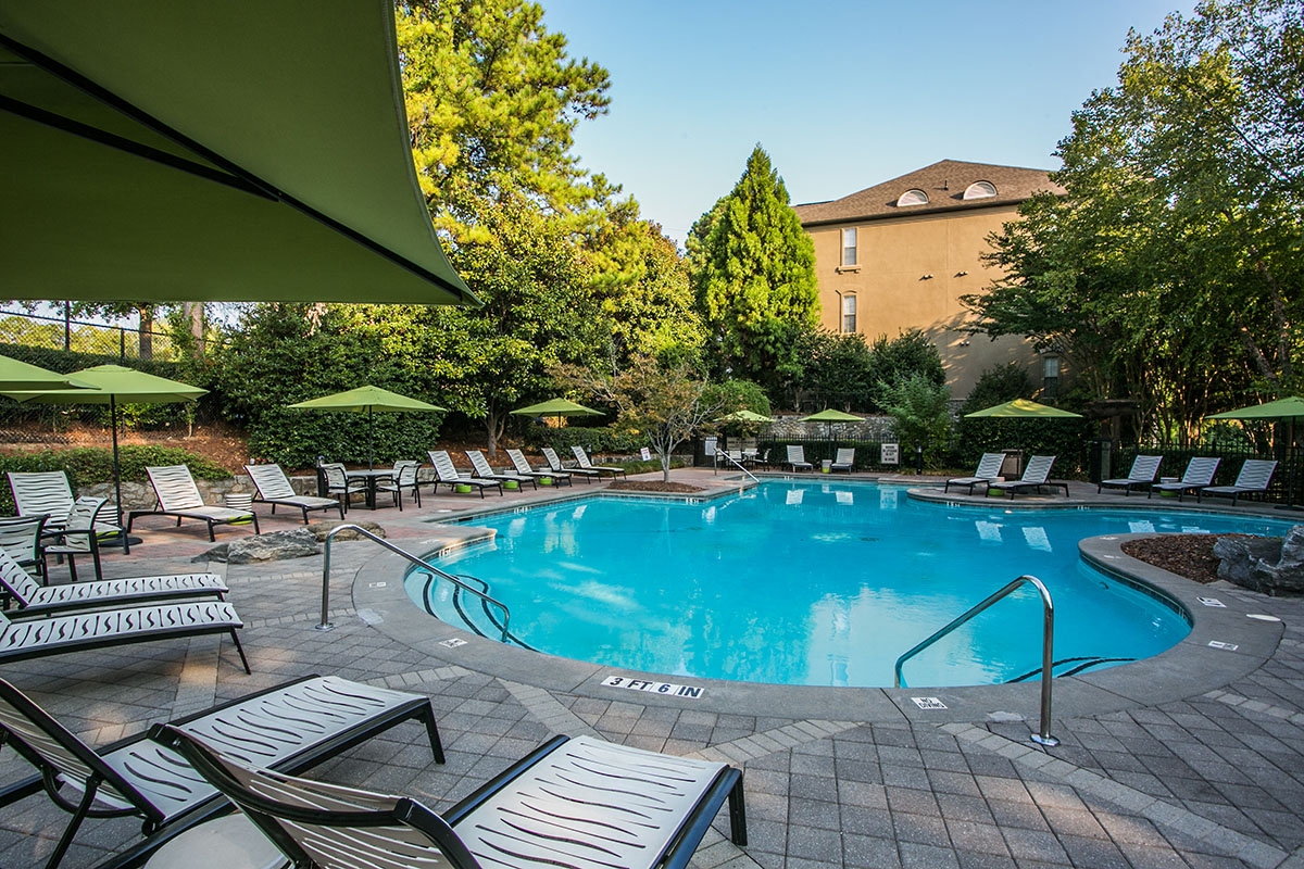 Relaxing Swimming Pool at Brookhaven Apartments Atlanta