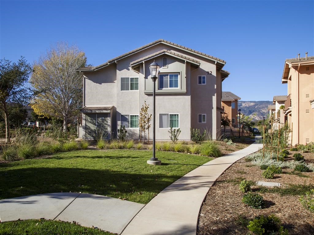 Internal walking trails in our community, at Willow Springs, Goleta