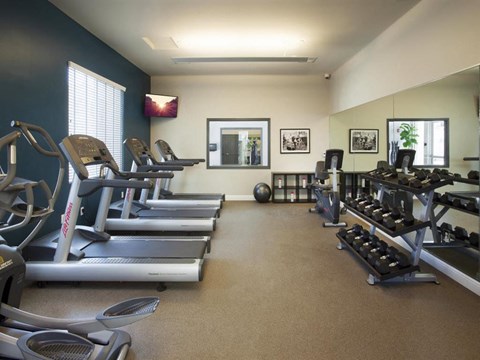 Cardio Studio at Hancock Terrace Apartments, California