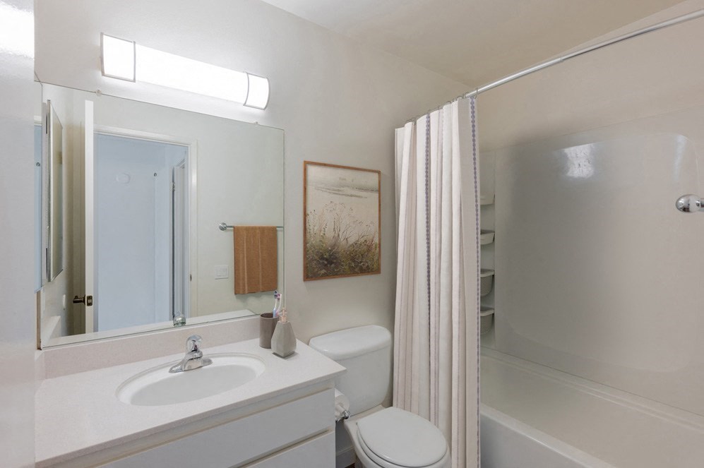 a bathroom with a sink toilet and a shower