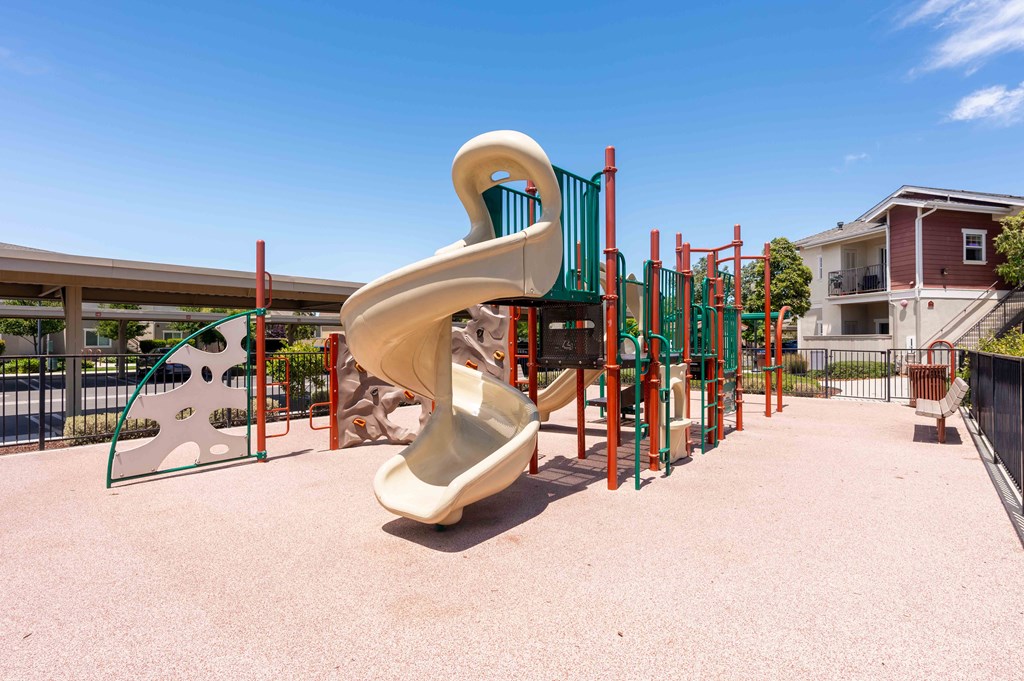 our apartments showcase a playground