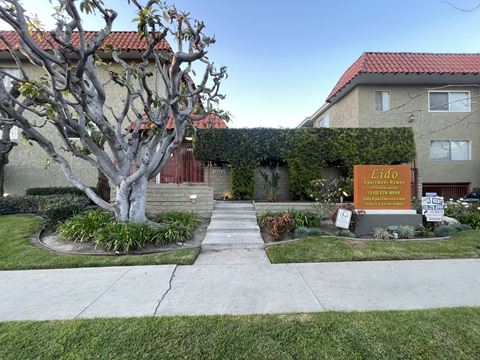 Front Bldg  at Lido Apartments - 10535 Rose Ave, California, 90034