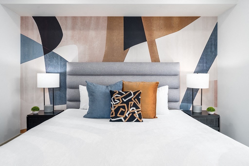 Comfortable Bedroom at Lido Apartments - 1532 Brockton Ave, Los Angeles