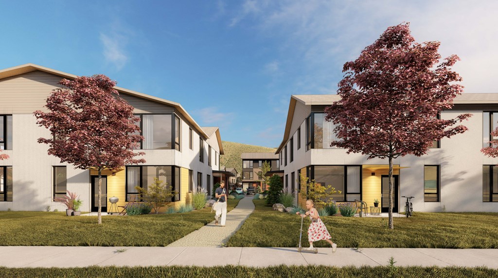 a rendering of the homes to be built at Lido Apartment Homes @ Hailey, ID, Hailey, ID