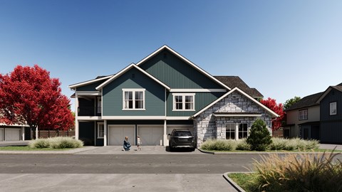 Parking Area at The Woods at Copper Ranch, Idaho