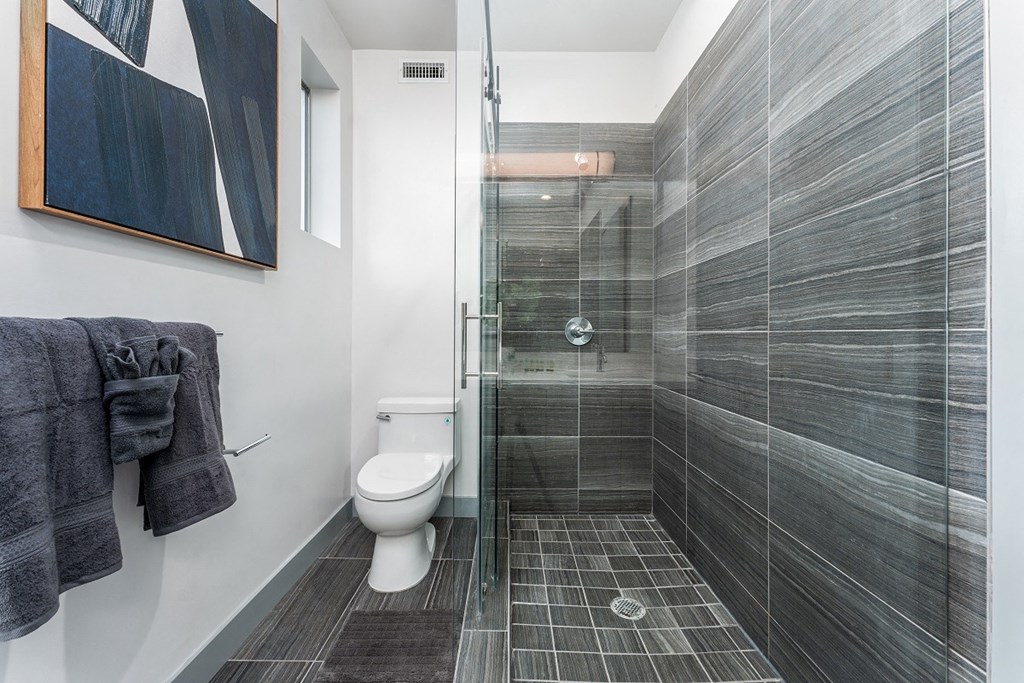 Luxurious Bathroom at Lido Apartments - 4025 Grandview, Culver City