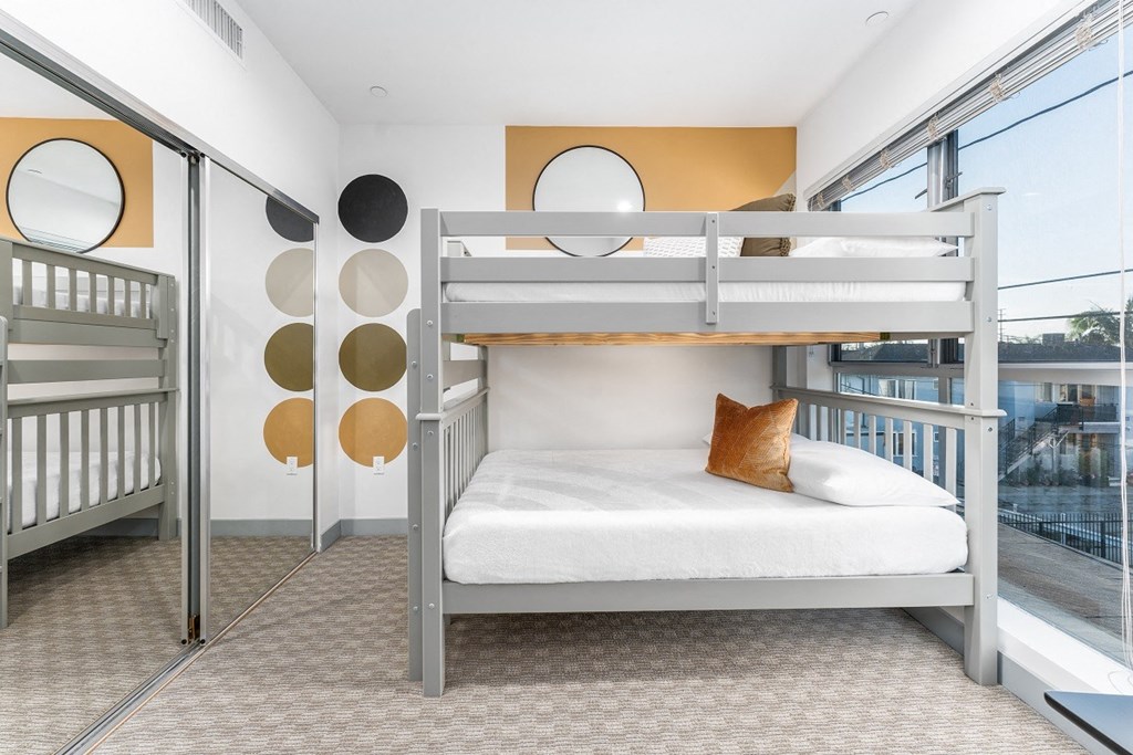 Shared Bedroom at Lido Apartments - 4025 Grandview, California, 90066