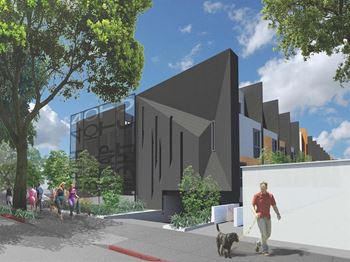 Exterior Street at Lido Apartments - 4025 Grandview, Culver City, 90066