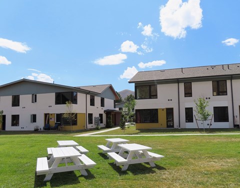 Picnic Benches at Lido Apartment Homes @ Hailey, ID, Hailey, 83333