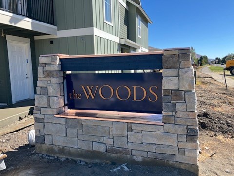 Property Signage at The Woods at Copper Ranch, Hailey, 83333