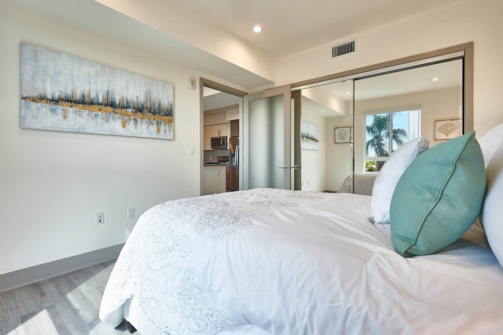 Bedroom at 4847 Oakwood Ave. Los Angeles, CA