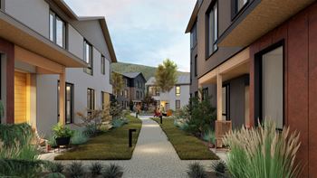 Side Walking Paths at Lido Apartment Homes @ Hailey, ID, Idaho